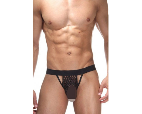Заказать Откровенные сетчатые трусы-стринги