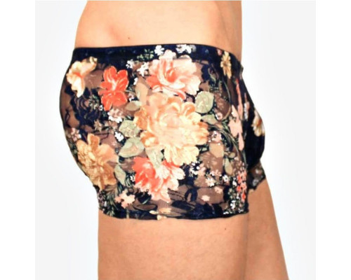 Заказать Мужские трусы-боксеры с крупным цветочным узором