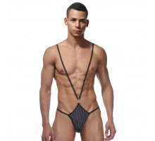 Мужское боди на лямках