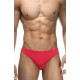 Заказать Мужские красные трусы-тонги на застежке