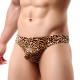 Леопардовые трусы-тонги