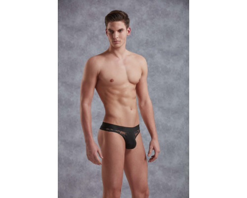 Заказать Мужские трусы-стринги с кружевом Doreanse Black Lace