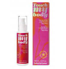 Силиконовый лубрикант 2-в-1 Touch My Body с ароматом иланг-иланга - 100 мл.