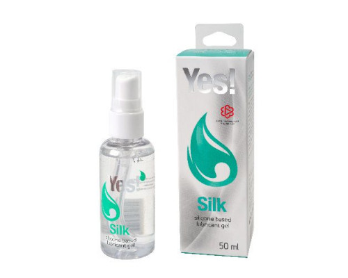 Заказать Силиконовая гипоаллергенная вагинальная смазка Yes Silk - 50 мл.