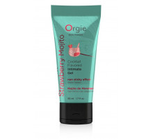 Съедобный интимный гель Orgie Lube Tube Cocktail Strawberry Mojito - 50 мл.
