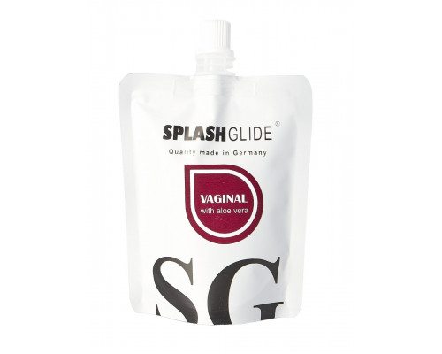 Заказать Ухаживающий лубрикант на водной основе Splashglide Vaginal With Aloe Vera - 100 мл.