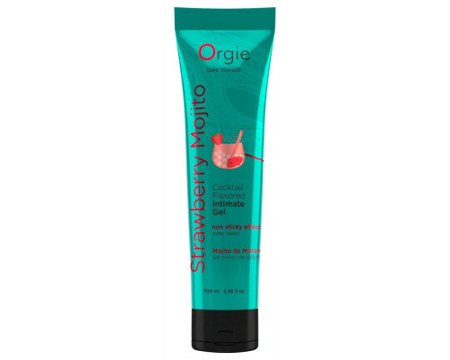Заказать Съедобный интимный гель Orgie Lube Tube Cocktail Strawberry Mojito - 100 мл. Заказать Съедобный интимный гель Orgie Lube Tube Cocktail Strawberry Mojito - 100 мл.