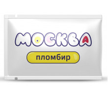 Универсальная смазка с ароматом пломбира  Москва Вкусная  - 10 мл.