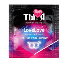 Пробник увлажняющего интимного геля LoveLove - 4 гр.
