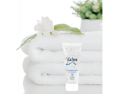 Заказать Гель-смазка на водной основе Just Glide - 20 мл.