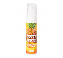 Гель-смазка Tutti-frutti со вкусом тропических фруктов - 30 гр.