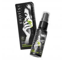 Съедобный гель Erotist Sweet Provocation Fruit Trio со вкусом киви, граната и яблока - 30 мл.