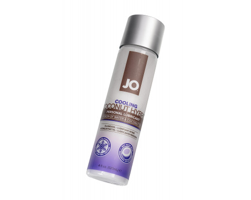 Заказать Водно-масляный лубрикант с охлаждающим эффектом JO Silicon free Hybrid Lubricant COOLING - 120 мл.