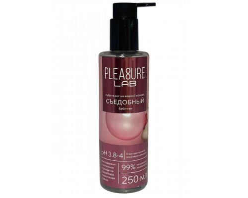 Лубрикант на водной основе Pleasure Lab с ароматом бабл-гам - 250 мл.