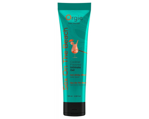 Заказать Съедобный интимный гель Orgie Lube Tube Cocktail Sex On The Beach - 100 мл.