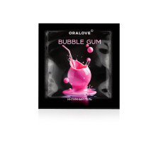 Саше съедобной оральной смазки OraLove с ароматом бабл-гам - 3 гр.
