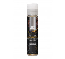 Лубрикант с ароматом шоколада JO GELATO DECADENT DOUBLE CHOCOLATE - 30 мл.