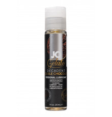 Лубрикант с ароматом шоколада JO GELATO DECADENT DOUBLE CHOCOLATE - 30 мл.