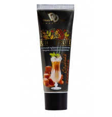 Интимный гель-смазка JUICY FRUIT с ароматом солёной карамели - 30 мл.