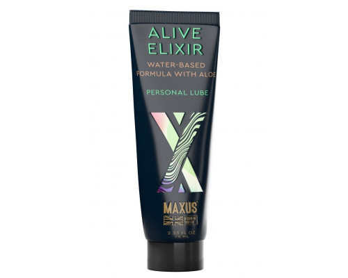Интимный гель на водной основе MAXUS Alive Elixir - 75 мл.