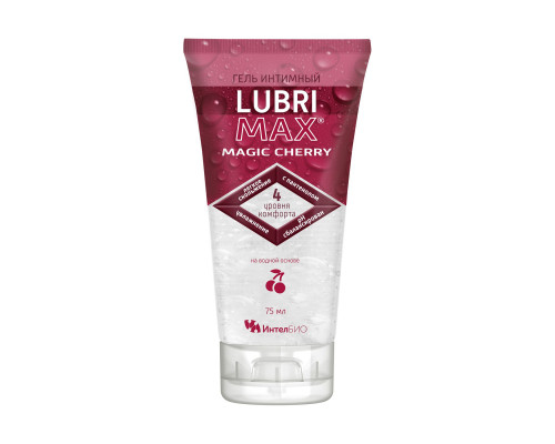 Заказать Интимный гель-смазка на водной основе Lubrimax Magic Cherry - 75 мл.