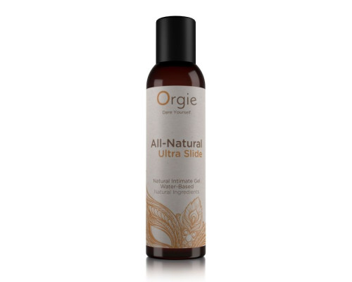 Интимный гель на водной основе Orgie All-Natural Ultra Slide - 150 мл.