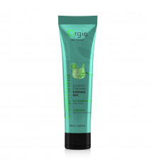 Съедобный интимный гель Orgie Lube Tube Cocktail Caipirinha - 100 мл.