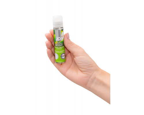 Заказать Смазка с ароматом яблока JO Flavored  Green Apple H2O - 30 мл.