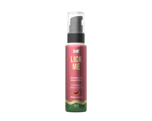 Заказать Гель Lick Me с согревающим эффектом и ароматом арбуза - 50 мл. Заказать Гель Lick Me с согревающим эффектом и ароматом арбуза - 50 мл.