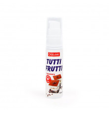 Гель-смазка Tutti-frutti со вкусом тирамису - 30 гр.