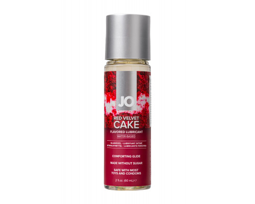 Заказать Лубрикант на водной основе JO H2O Red Velvet Cake Flavored Lubricant - 60 мл.