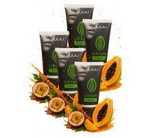 Набор из 5 съедобных лубрикантов JUJU со вкусом тропических фруктов