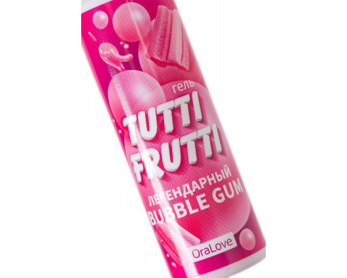 Заказать Интимный гель на водной основе Tutti-Frutti Bubble Gum - 30 гр.