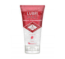 Интимный гель-смазка на водной основе Lubrimax Magic Strawberry - 75 мл.