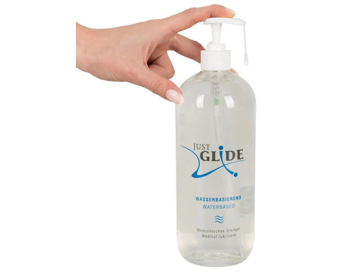 Гель-смазка на водной основе Just Glide Waterbased - 1000 мл.