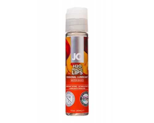 Заказать Лубрикант с ароматом персика JO Flavored Peachy Lips - 30 мл.