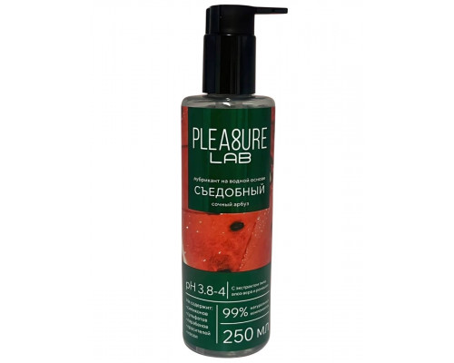 Лубрикант на водной основе Pleasure Lab с ароматом арбуза - 250 мл.