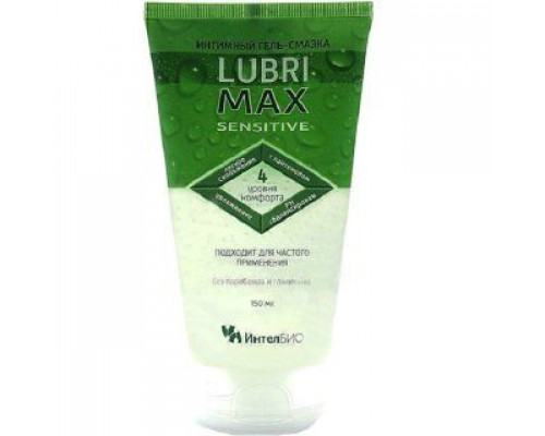 Заказать Гель-смазка Lubrimax Sensitive на водной основе - 150 мл.