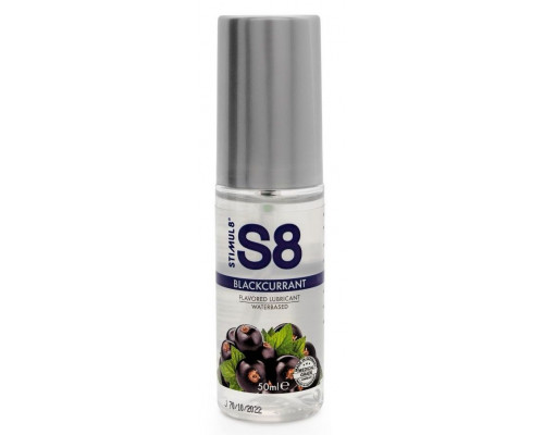 Заказать Лубрикант S8 Flavored Lube со вкусом чёрной смородины - 50 мл.