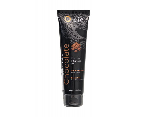 Заказать Интимный гель на водной основе Lube Tube Chocolate с шоколадным вкусом - 100 мл.