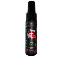 Спрей для горла Deep Throat с десенсибилизирующим эффектом и вкусом клубники - 50 мл.