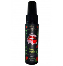 Спрей для горла Deep Throat с десенсибилизирующим эффектом и вкусом клубники - 50 мл.