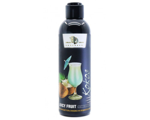 Заказать Интимный гель на водной основе JUICY FRUIT с ароматом кокоса - 200 мл.