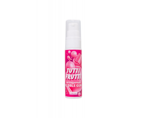 Заказать Интимный гель на водной основе Tutti-Frutti Bubble Gum - 30 гр.