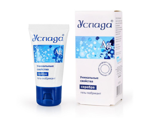 Заказать Гель-лубрикант  Услада  с серебром - 30 гр.