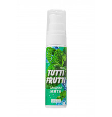 Гель-смазка Tutti-frutti со вкусом сладкой мяты - 30 гр.