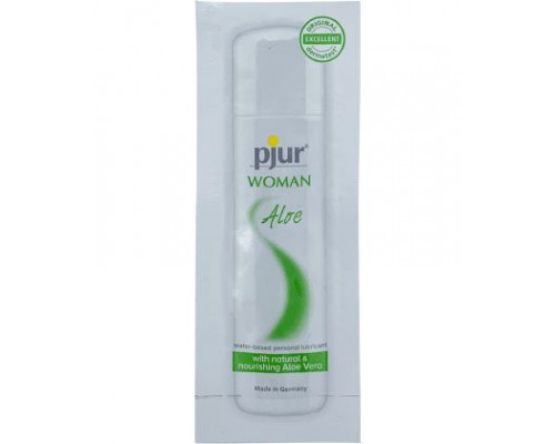 Заказать Лубрикант на водной основе pjur WOMAN Aloe - 2 мл.