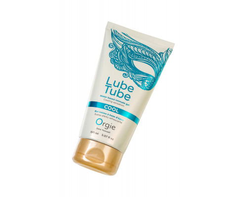 Заказать Интимный гель на водной основе Lube Tube Cool с охлаждающим эффектом - 150 мл.