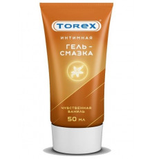 Смазка на водной основе TOREX  Чувственная ваниль  - 50 мл.