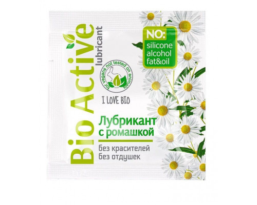 Заказать Пробник лубриканта на водной основе Bio Active - 3 гр.